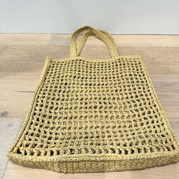 * SOLD* Authentic PRADA Crochet tote bag - Picture 10 of 11